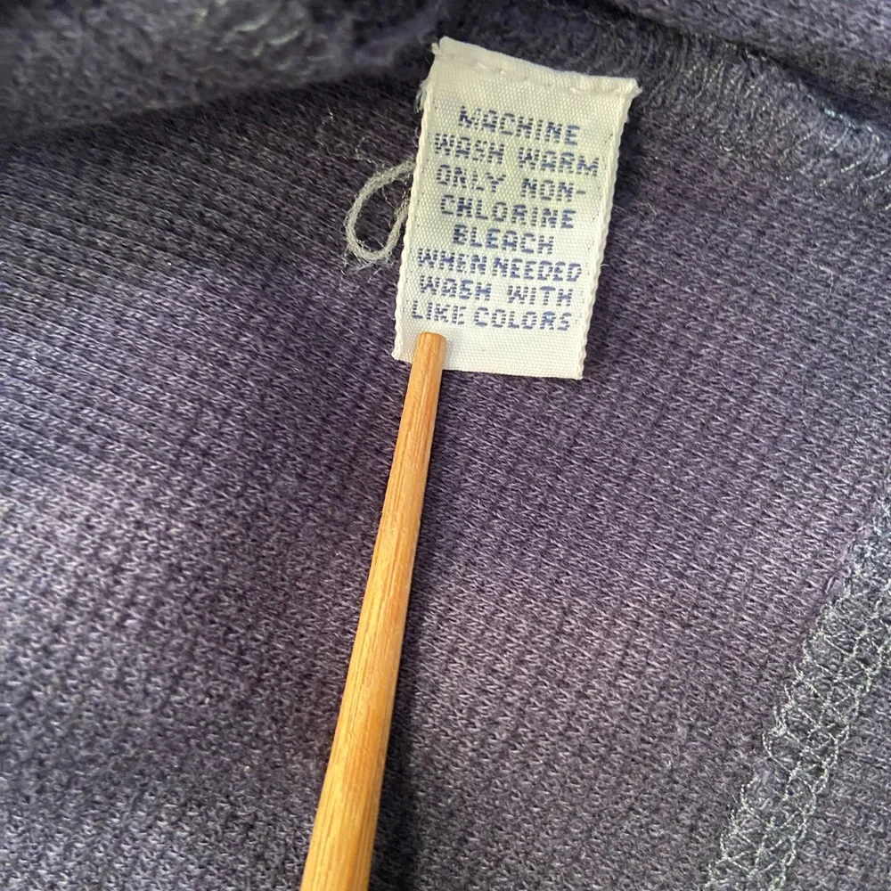 Polo by Ralph Lauren, Long Sleeve Knit Collared‎ Short, Navy Blue, size XL
